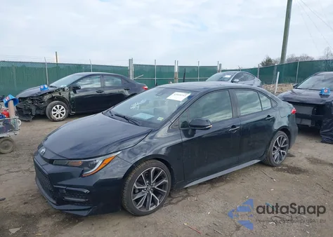 2020 Toyota Corolla Se z USA, uszkodzony, nr VIN JTDP4RCE4LJ012763